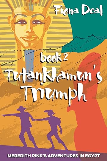 An image of the cover of the Fiona Deal book, Tutankhamun’s Triumph.