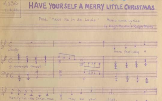 The front lyric sheet of 