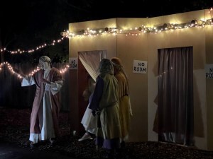 Sorry, kids; the innkeeper has no room in Luke 2:7