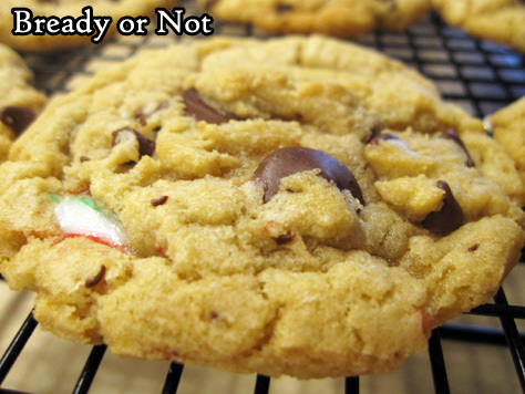 Bready or Not: Peppermint Bark Cookies
