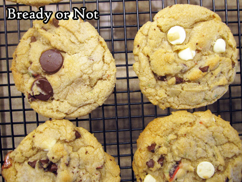 Bready or Not: Peppermint Bark Cookies