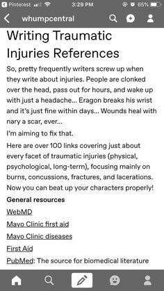 ...loukkaantumisia ja toipumisia