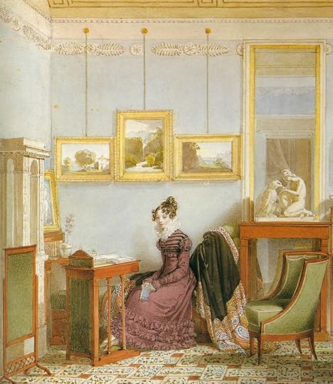 Woman At Writing Desk