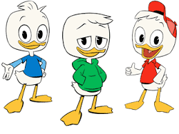 Huey, Dewey and Louie - Who&#39;s Who | Disneyclips.com