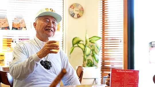 Ilchi Lee at Mago Cafe