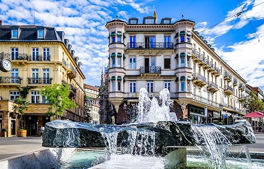 baden-baden germany fountain
