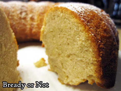 Bready or Not Original: Rum Bundt Cake 