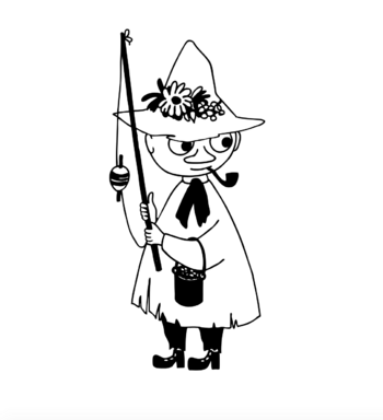 Snufkin goes fishing