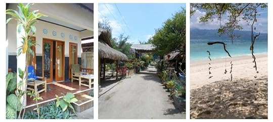 Our room on Gili Air : Main Street : The Beach