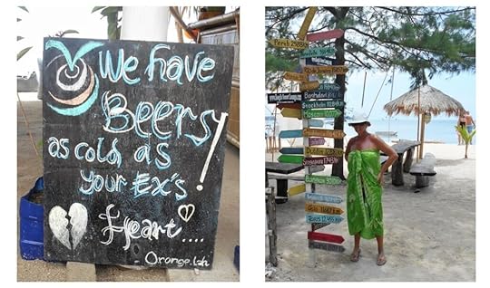 Beach Bar Signs Gili Air