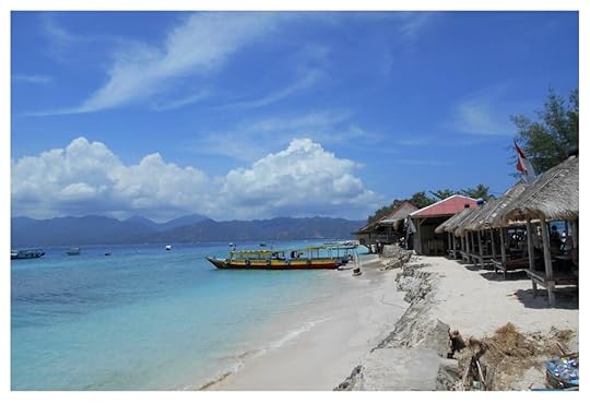 The Backpacking Housewife: photo of the harbour on Gili Meno