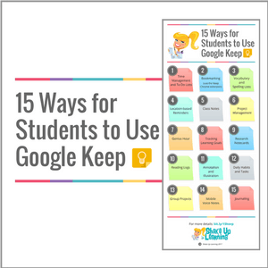 15 Ways for Students to Use Google Keep