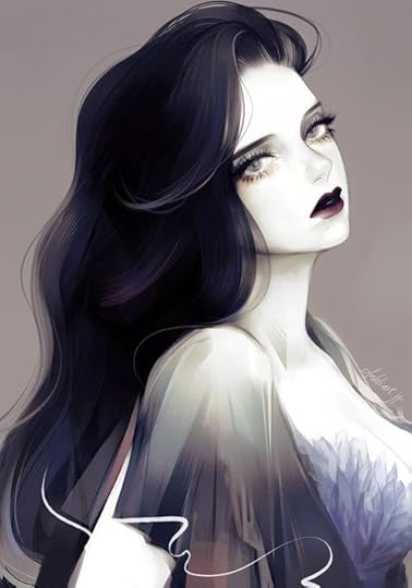 Needs white streak in hair and red eyes, also more colour to the clothes. | Hình ảnh, Hình xăm nữ, Ảnh chì màu