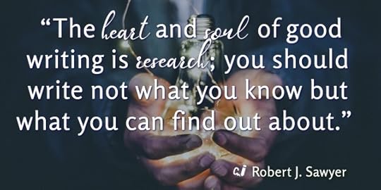 Quote about writing research