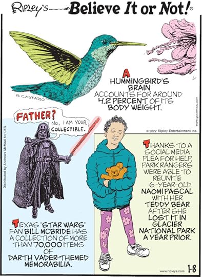 1. A hummingbird's brain accounts for around 4.2 percent of its body weight. 2. Texas 