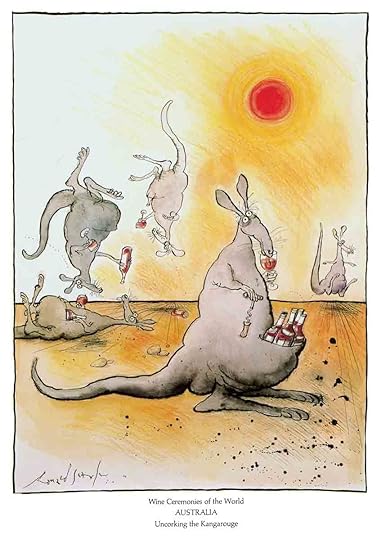 Wine Ceremonies of the World, Australia. Uncorking the Kangarouge.