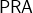 \mathsf{PRA}