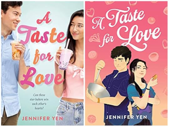 A Taste for Love book covers