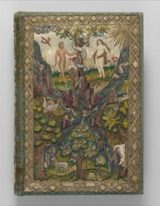 Adam and Eve partaking of the fruit of the tree of knowledge