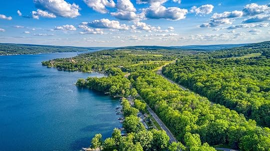 Keuka Lake in upstate New York 