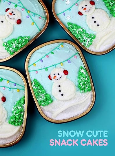 Snow Cute Snack Cakes