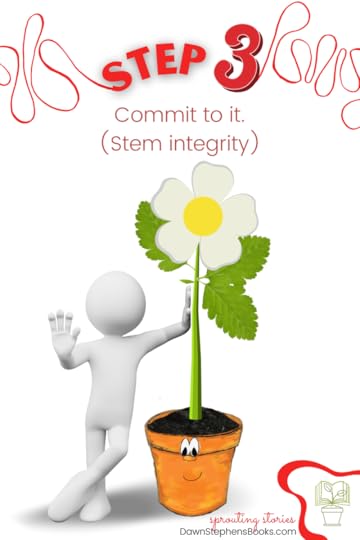 new year new goal step 3 means you have integrity and you are committed