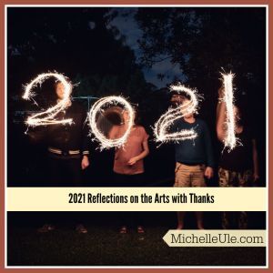 2021 written in sparklers