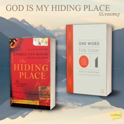 God Is My Hiding Place JustRead Giveaway