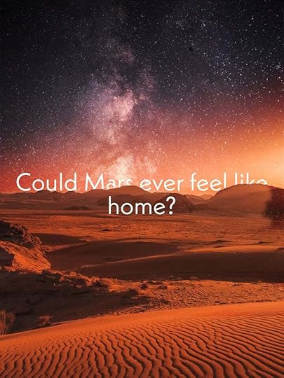 A Marian landscape, with the text, 