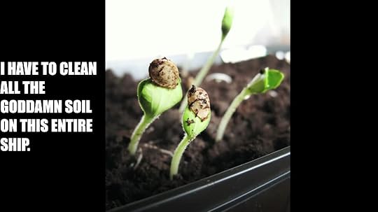 The author needed a great deal of writing-specific research on soil pathogens for her women's fiction set on a spaceship.