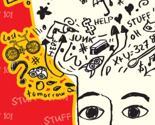 Mental Clutter - STUFFology101 graphic