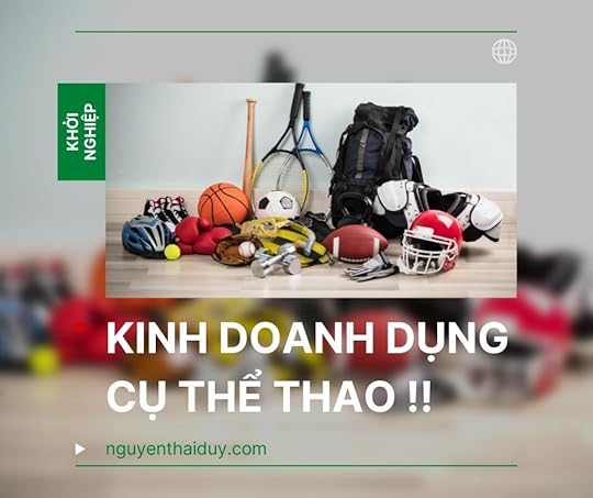 kinh doanh cửa hàng dụng cụ thể thao