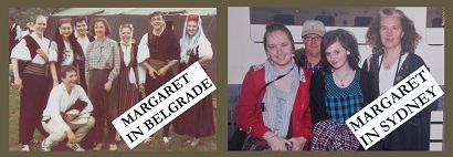 Margaret in Belgrade vs Margaret in Sydney
