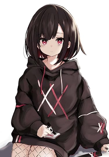 Oversized Hoodie [Original] : r/shorthairedwaifus