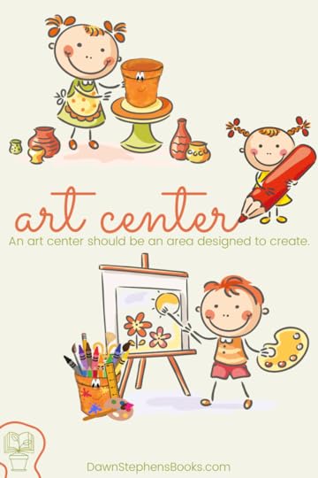 social skills for preschool can be developed in the art center. It should be a place where students are encouraged to create original pieces of art