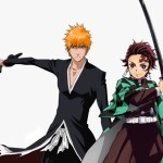 ichigo kurosaki tanjiro kamado bleach demon slayer