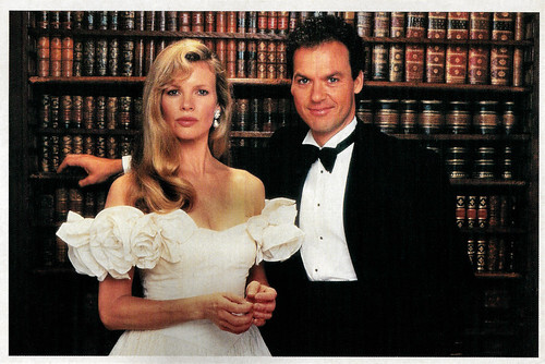 Kim Basinger and Michael Keaton in Batman (1989)
