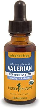 Herb Pharm Certified Organic Valerian Root Liquid Extract- 1 Ounce
