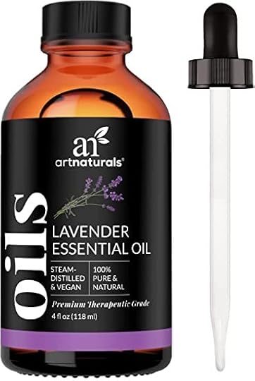 artnaturals 100% Pure Lavender Essential Oil - (4 Fl Oz / 120ml)