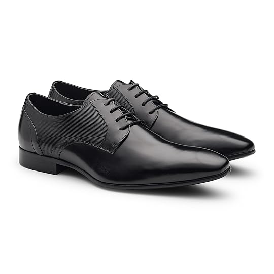 Bartoli - Black - Leather Lace Up Formal Dress Shoes | Formal Shoes | Politix