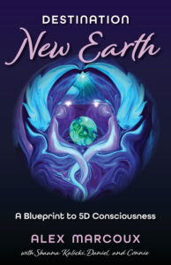 Destination New Earth book cover - consciousness shift blueprint