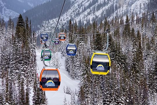 Ski resort Sunshine Village in Canadian Rockies