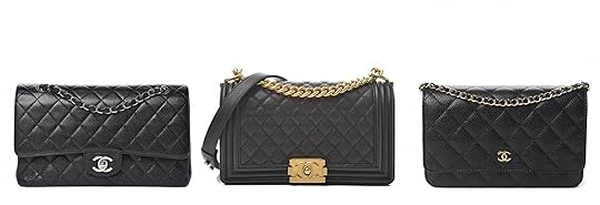 3 Chanel Bags: The Classic Flap, the Boy Bag and the Wallet-on-Chain.
