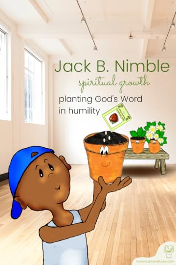 jack be nimble holds up Little Pot as he discovers spiritual growth with shadows