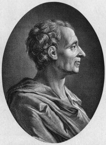 Montesquieu: as naive as any other anglophile.