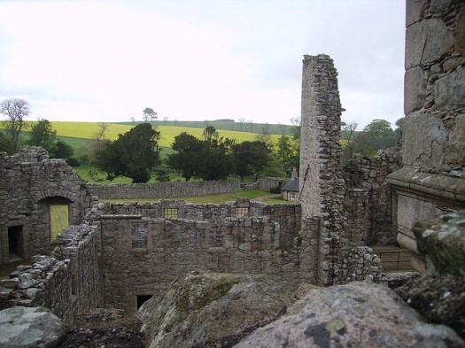 tolquhon, one of Aberdeenshire's ruined castles