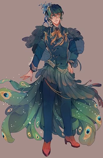 ALL THE ARTS — A peacock man :D