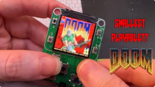 Adafruit’s QT Py ESP32 Pico is A Tiny Doom Playing Handheld