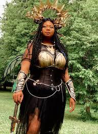 Jazzthebat Cosplay on Twitter: "I'm really enjoying my fantasy OC cosplays. I think i'm finally gonna work on my orc. #BlackFaeDay #blackfantasy https://t.co/5AQnh65DiT" / Twitter