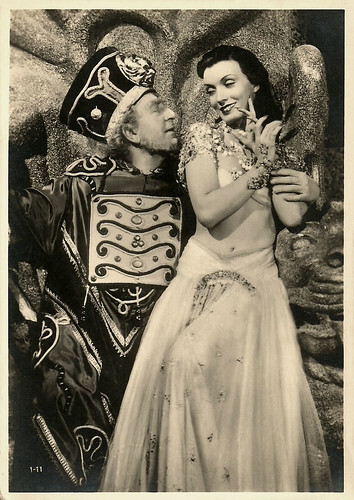 Armando Falconi and Conchita Montenegro in La nascita di Salomè